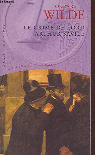 Crime de Lord Arthur Savile (le) 9782743420185