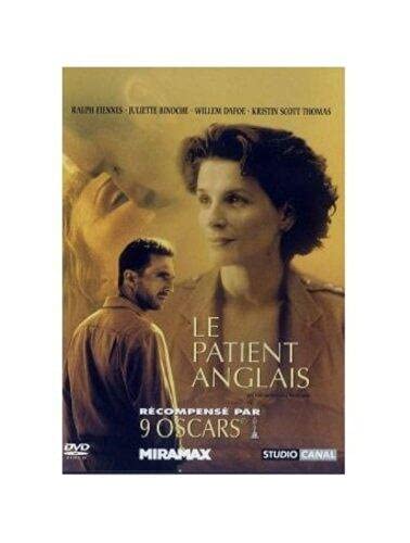 LE PATIENT ANGLAIS DVD VTE 5050582854473