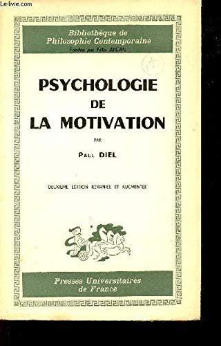PSYCHOLOGIE DE LA MOTIVATION 9782228884457