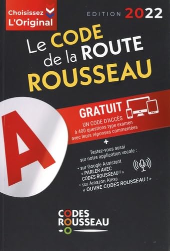 Code Rousseau de la route B 2022 9782709515603