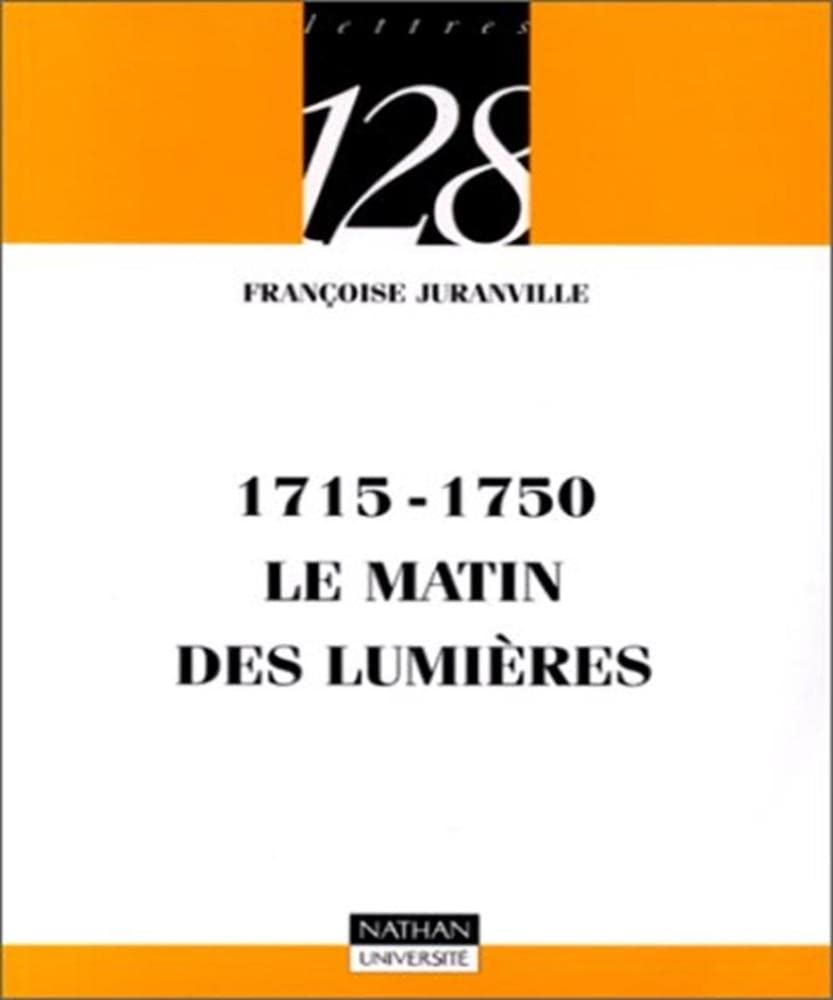 1715-1750, le matin des Lumières 9782091903606