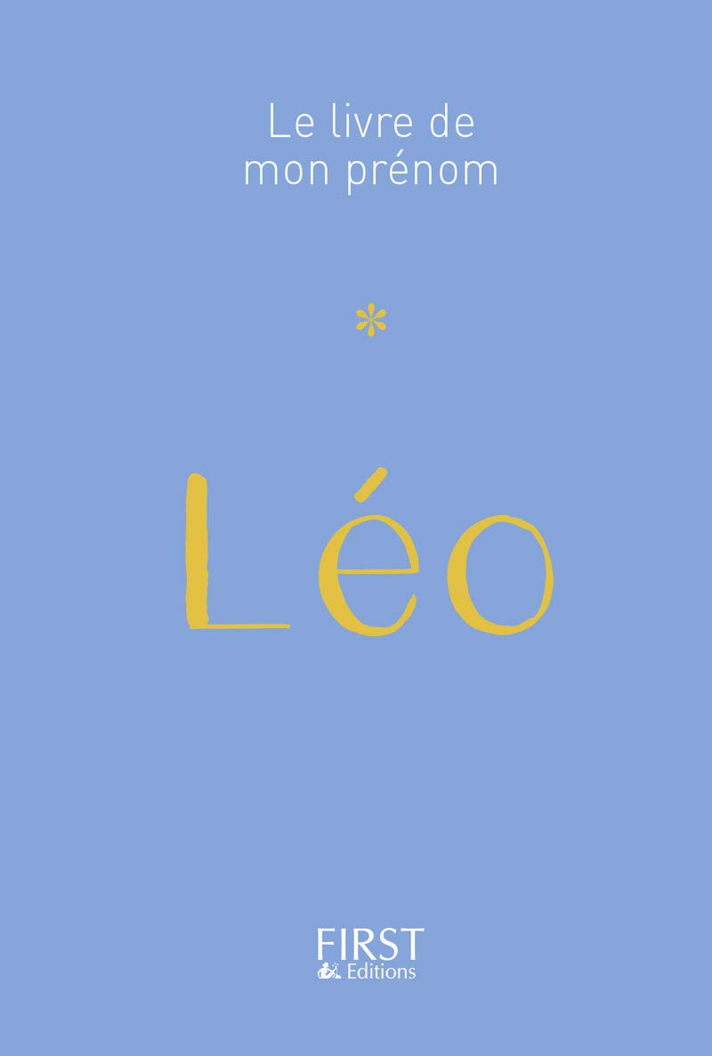 38 Le Livre de mon prénom - Léo 9782412023488