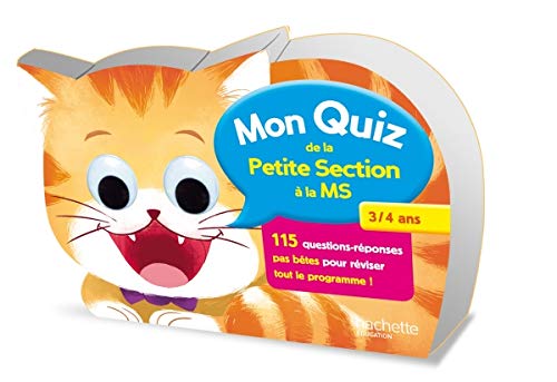 Mon quiz de la Petite section à la MS: 3/4 ans 9782011603425
