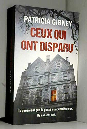 CEUIX QUI ONT DISPARU 9782298152500