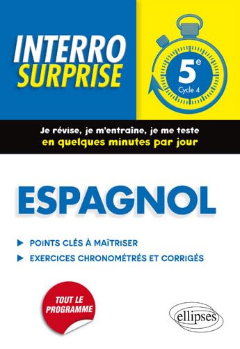 Espagnol 5e Cycle 4 9782340019607