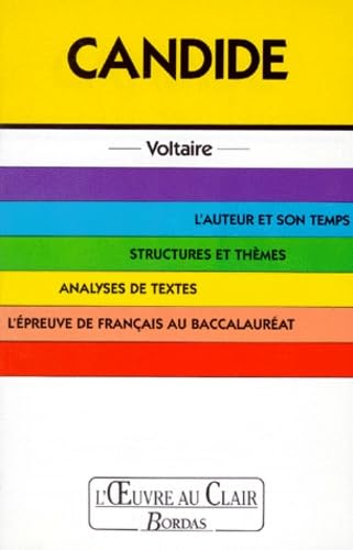 O.CL/VOLTAIRE CANDIDE (Ancienne Edition) 9782040191207