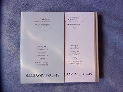 LA PRINCESSE DE CLEVES. LA PRINCESSE DE MONTPENSIER. ZAIDE. LA COMTESSE DE TENDE 9782810501694