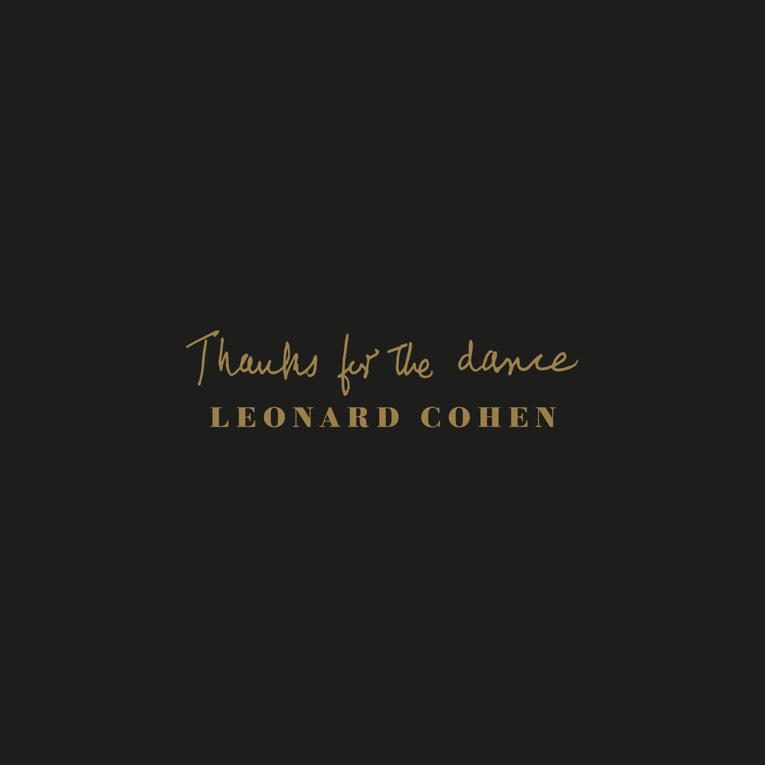 Thanks for The Dance 0190759786628