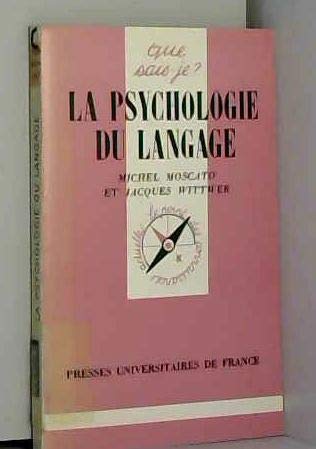 La psychologie du langage 9782130371151