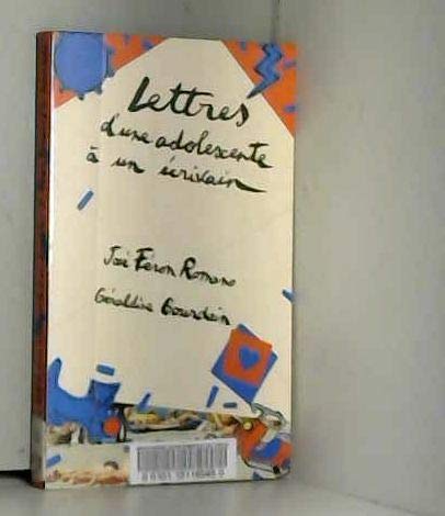 Lettres D'Une Adolescente A Un Ecrivain 9782013210799