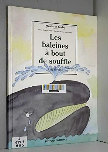 Les baleines à bout de souffle 9782227718111