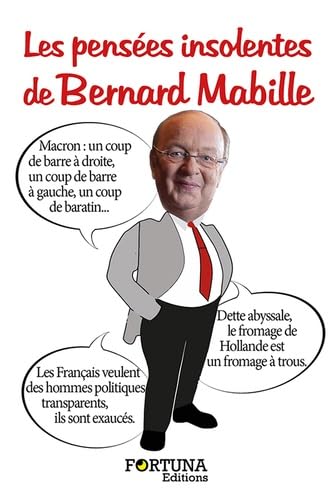 Les pensées insolentes de Bernard Mabille 9782875911841