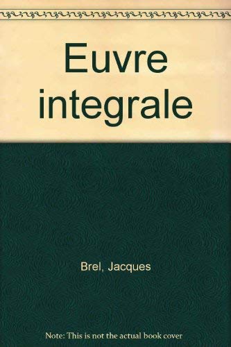 Oeuvre intégrale 9782221010693