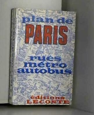 Plan de ville : Paris, rues-métro-bus 3050810000667