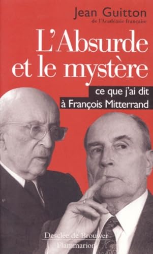 L'absurde et le mystère 9782220040219