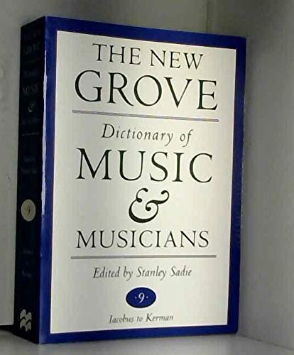 The New Grove Dictionary of Music and Musicians: V 