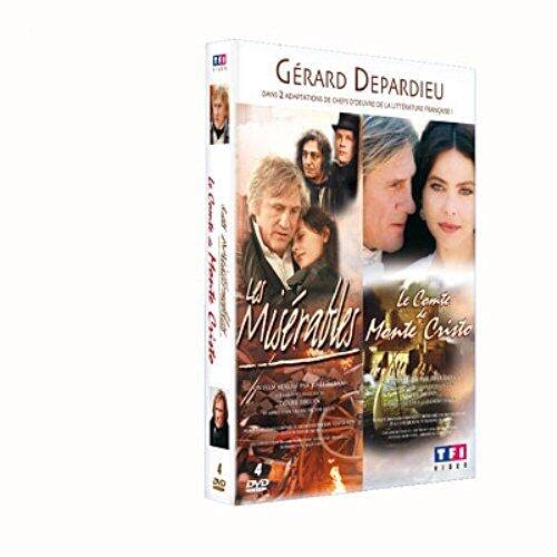 Gérard Depardieu-Coffret : Les misérables + Le Comte de Monte Cristo 3294333044108