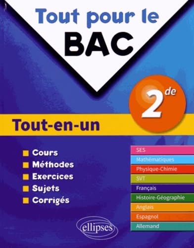 Tout pour le bac Seconde 9782729887681