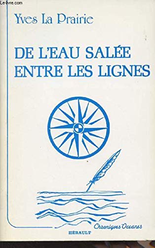 DE L'EAU SALEE ENTRE LES LIGNES 