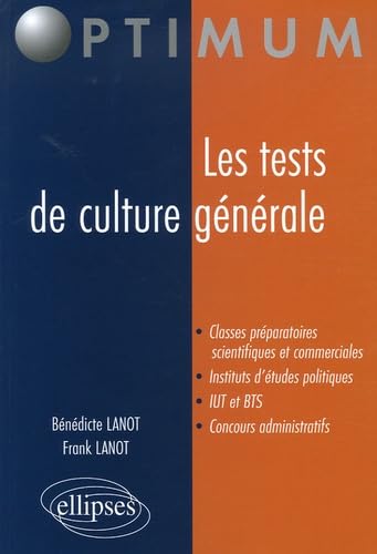 Les tests de culture générale 9782729826642