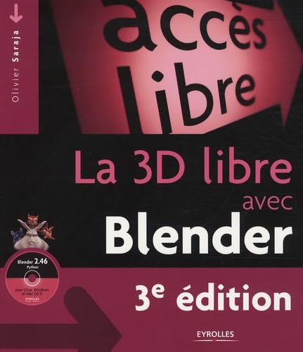 La 3D libre avec Blender 9782212123852