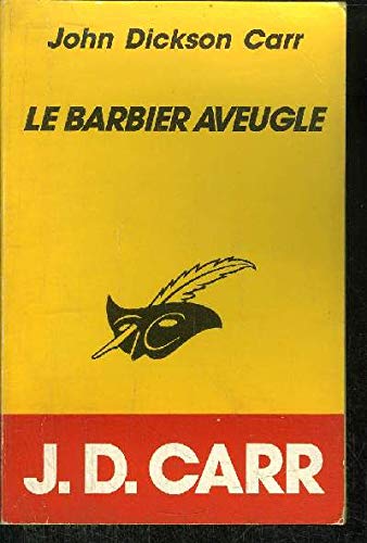 Le barbier aveugle 9782702422854