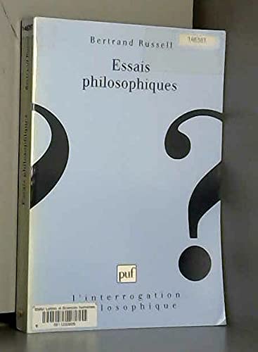 Essais philosophiques 9782130482505