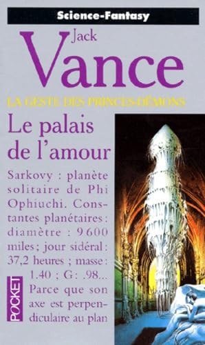 La Geste des Princes-démons, tome 3 : Le Palais de l'amour 9782266041928