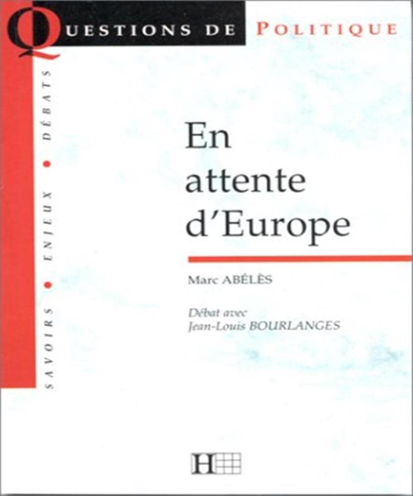 En attente d'Europe 9782012351769