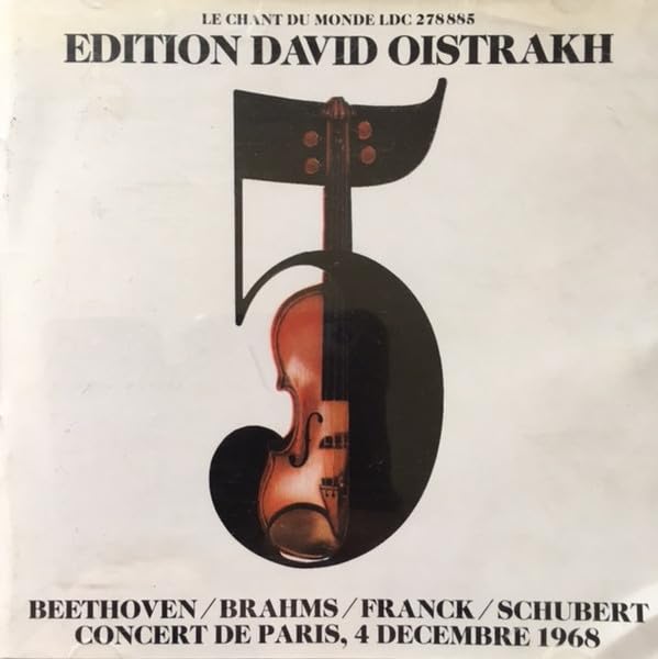 Edition David Oistrakh , Vol. 5 3149023388850