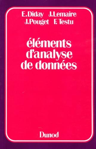 Elements D'Analyse De Donnees 9782040154301