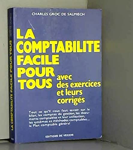 La comptabilité facile pour tous 9782732809120