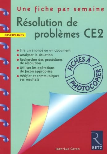 Résolution de problèmes CE2 9782725621517
