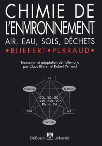 Chimie de l'environnement : Air, eau, sols, déchets 9782744500862