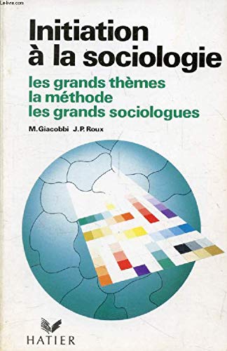 Initiation à la sociologie 9782218030437