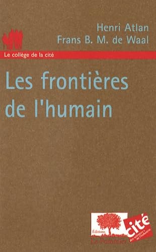 Les frontières de l'humain 9782746503359