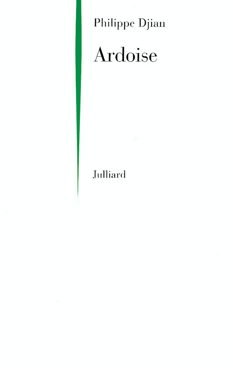 Ardoise 9782260015253