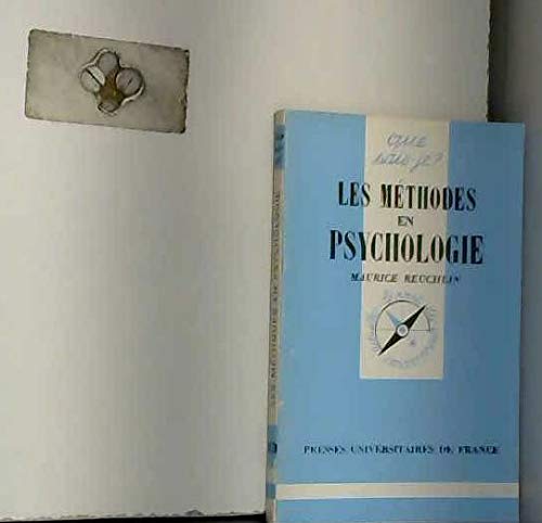 LES METHODES EN PSYCHOLOGIE 9782130425854