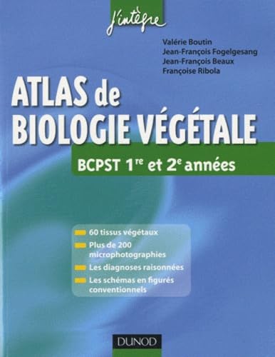 Atlas de biologie végétale 9782100545063