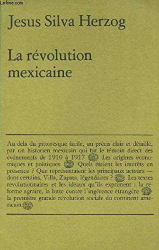 La revolution mexicaine 9782707101914