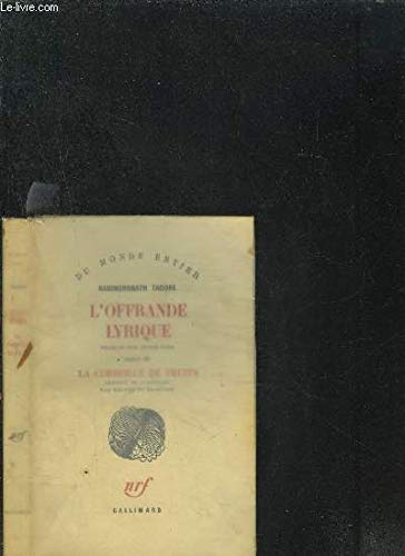 L'offrande lyrique & la corbeille de fruits 9782070261703