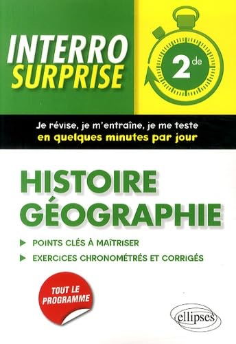 Histoire-Géographie 2e 9782340000582