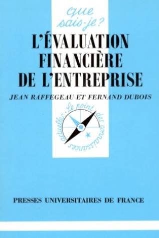 L'Évaluation financière de l'entreprise 9782130425816
