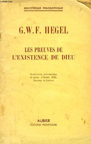 Les preuves de l'existence de Dieu 