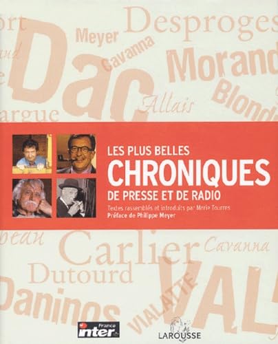 Les Plus Belles Chroniques de presse et de radio 9782035053633