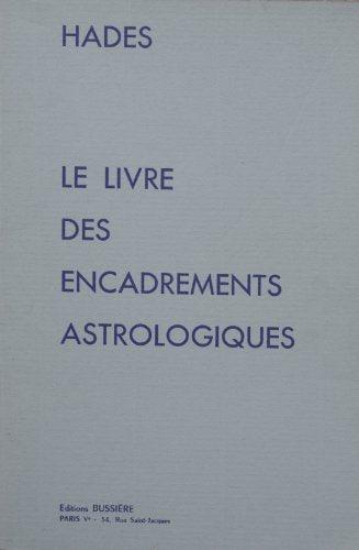 Le Livre des encadrements astrologiques 9782850900280