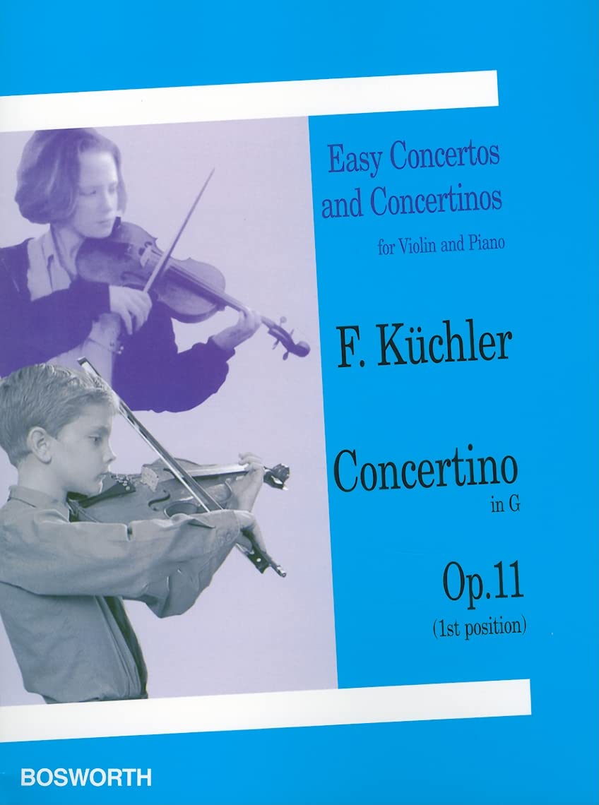 Ferdinand kuchler : concertino in g opus 11 (1st position) 9781846090981