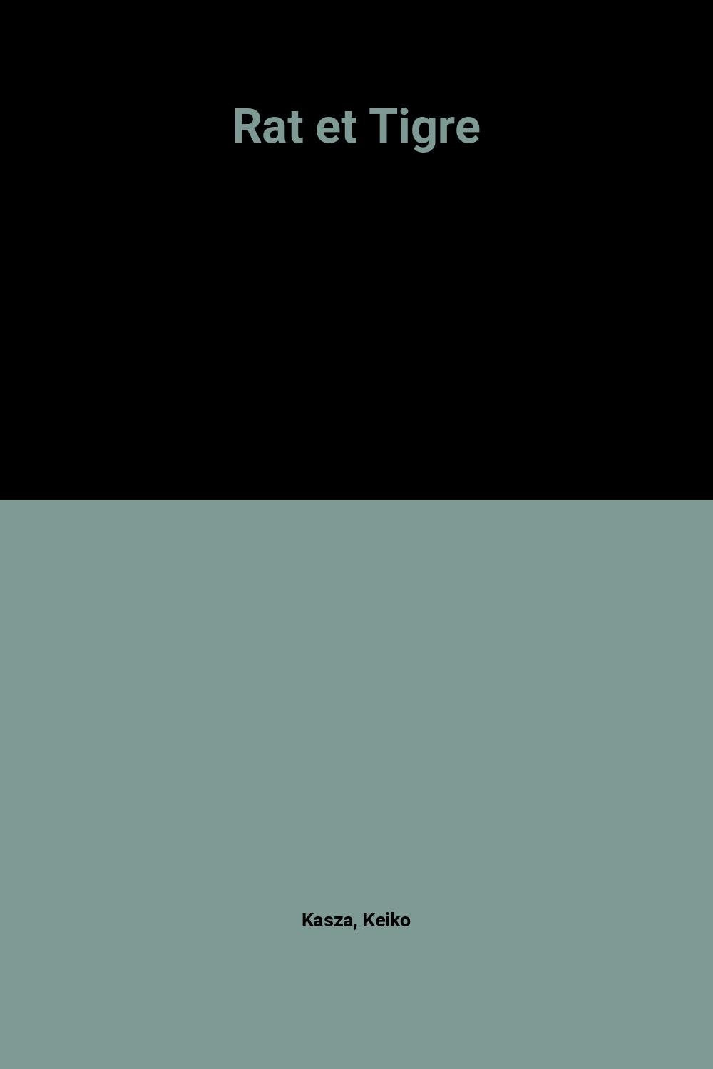 Rat et Tigre 9782266068987