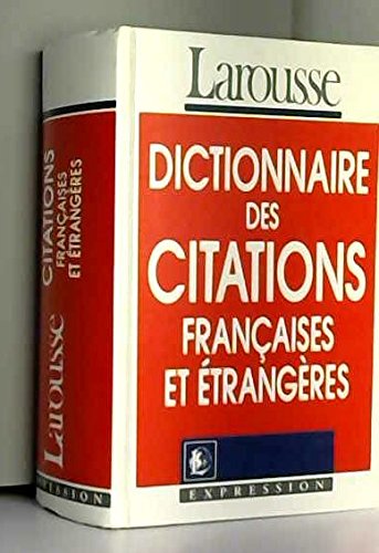 Dictionnaire DES Citations 9782033409012