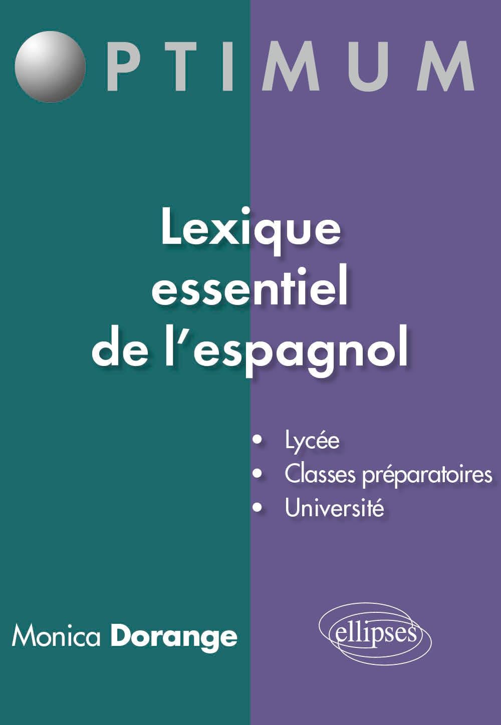 Lexique essentiel de l'espagnol 9782729865610